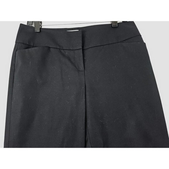Halogen ~Woman Size 6~ Black Taylor Fit Culottes Length Dress Pants. - Picture 9 of 12